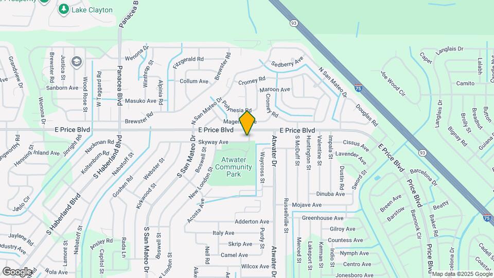 4476 Skyway Ave Map and Location Details