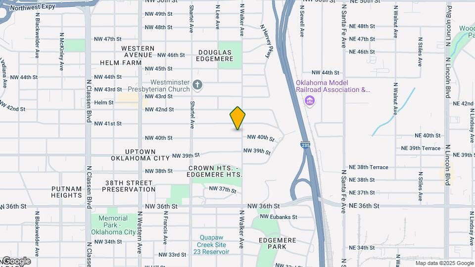 505 NW 40th St Map and Location Details