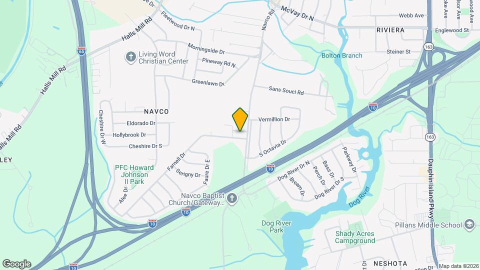 2504 Farnell Dr Map and Location Details