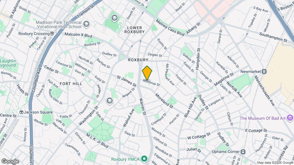 19 Winthrop St, Unit A-2 Map and Location Details