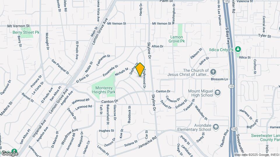 7961 Nichals St Map and Location Details