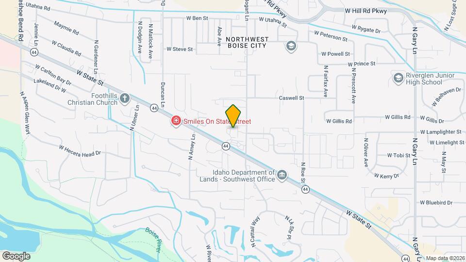 8745 W Pocono St Map and Location Details