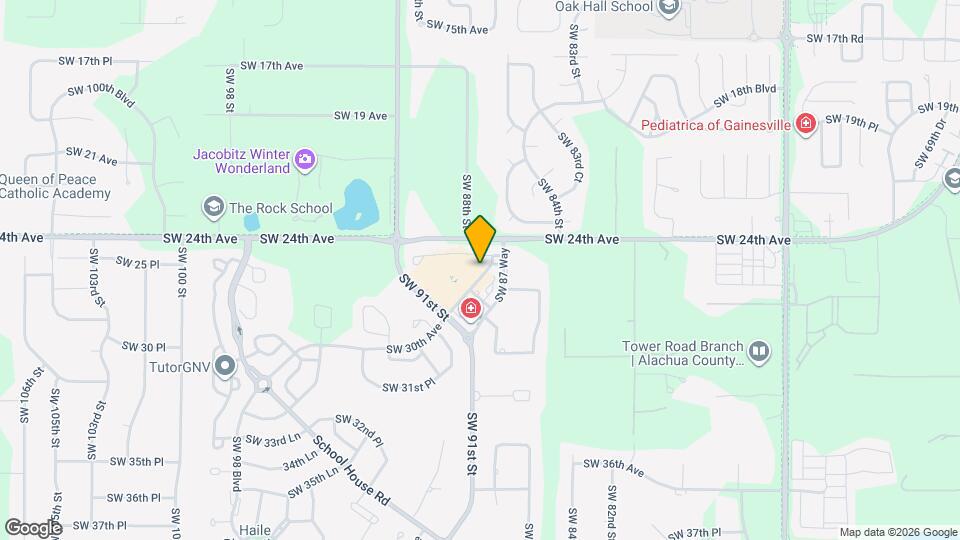 2602 SW 87th Dr Map and Location Details