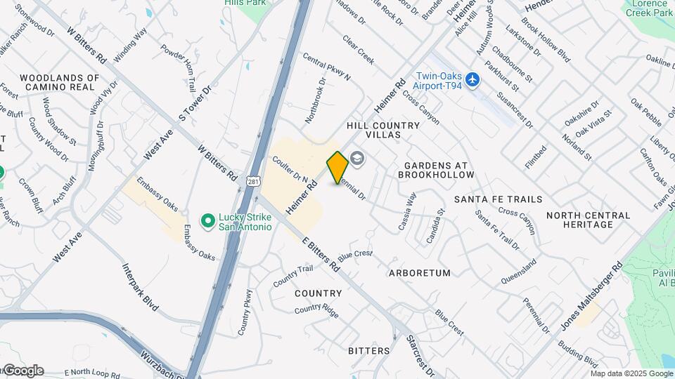 250 Heimer Rd Mapa y Detalles de la Ubicación