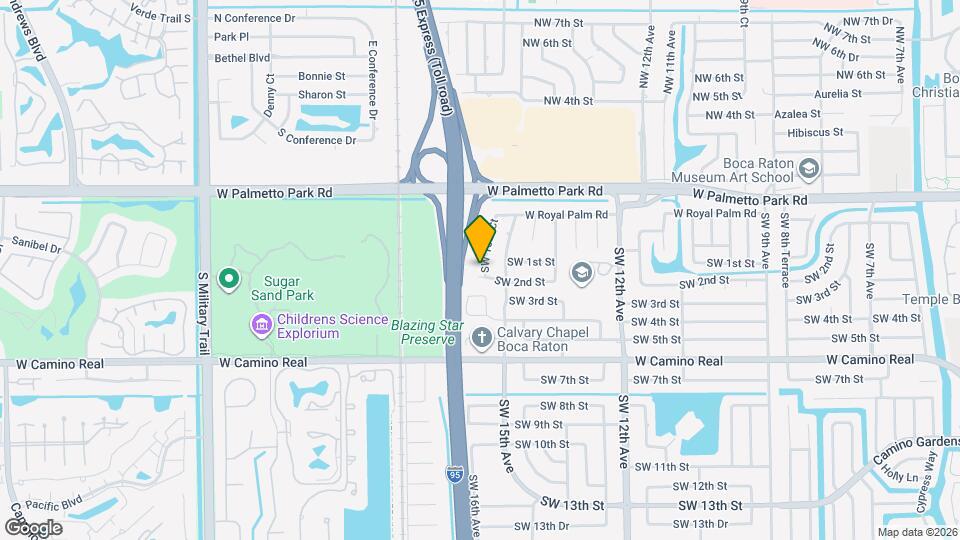 199 SW 15th Ct Map and Location Details