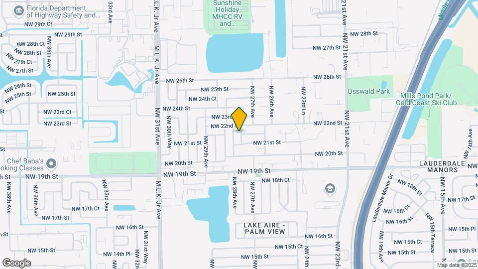 2143 NW 27th Terrace Map and Location Details