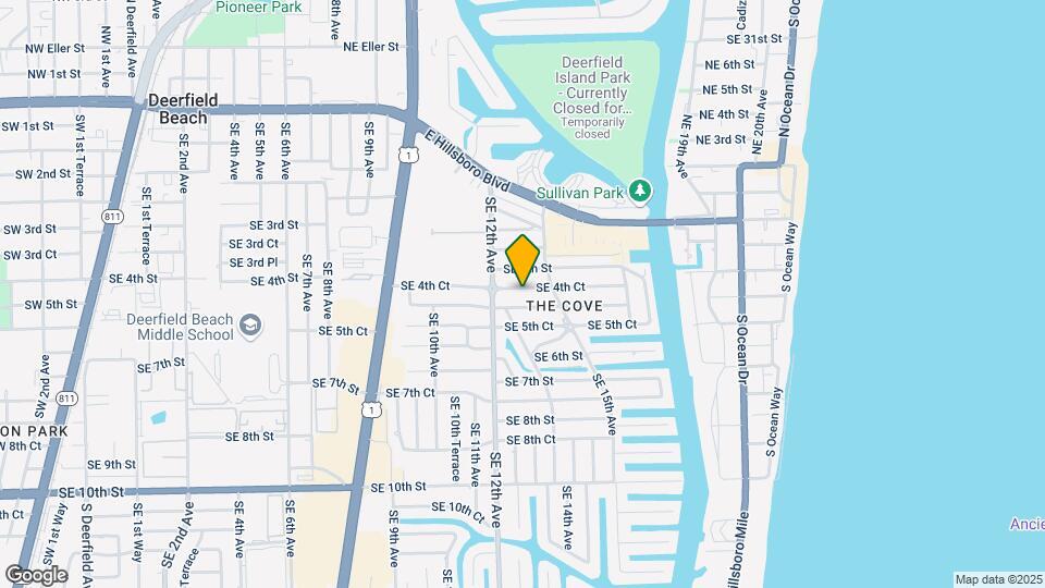 1340 SE 4th Ct Map and Location Details