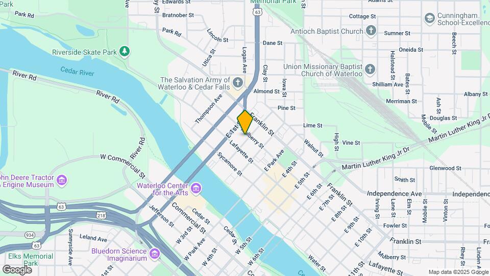 325 E 2nd St Map and Location Details