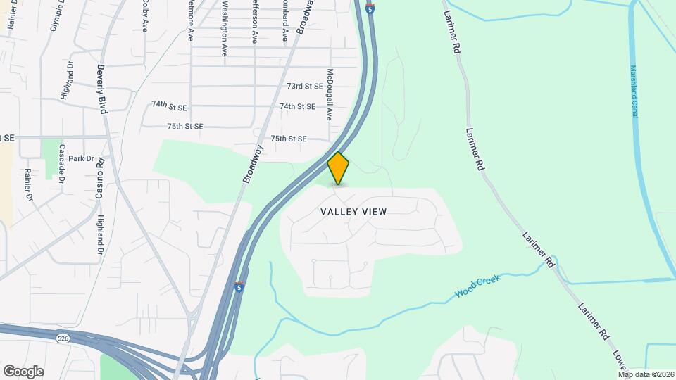 7605 Ridgewood Dr, Unit B Mapa y Detalles de la Ubicación