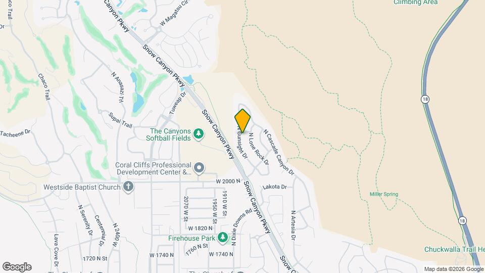 2176 N Gunsight Dr Map and Location Details