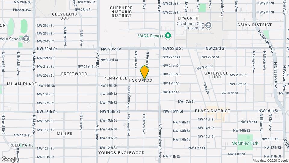 2207 NW 19th St Map and Location Details