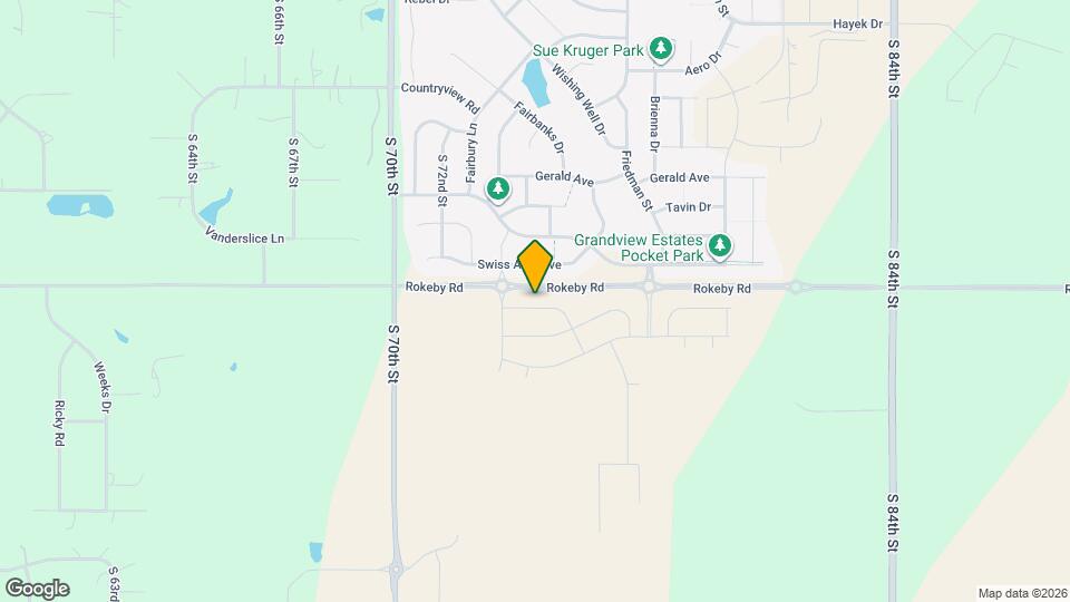 7404 Anselm Ln Map and Location Details