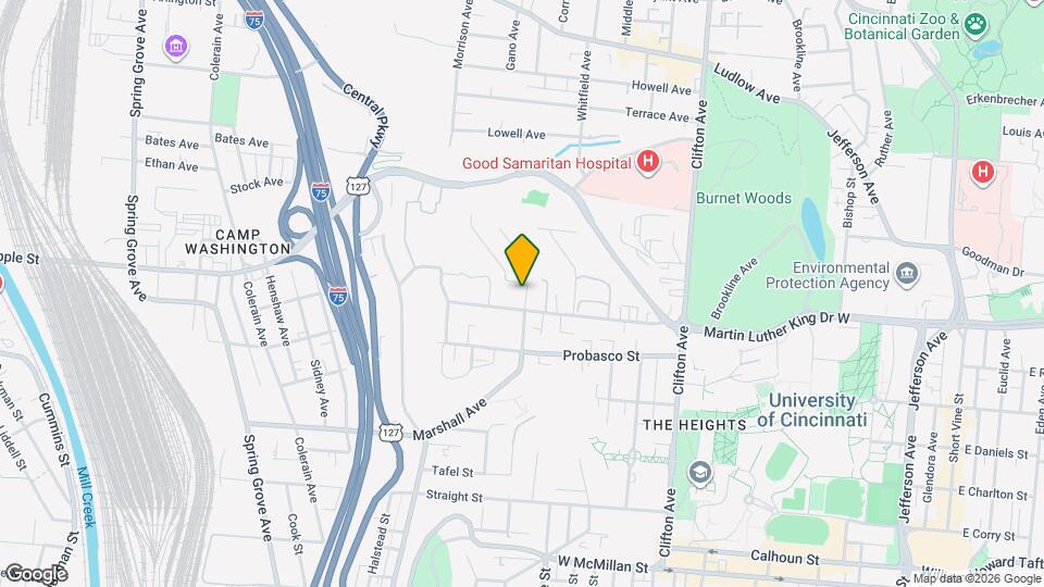 3013 Marshall Ave Map and Location Details