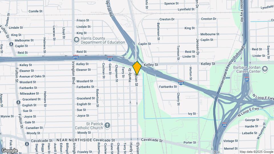 5704 Elysian St Map and Location Details
