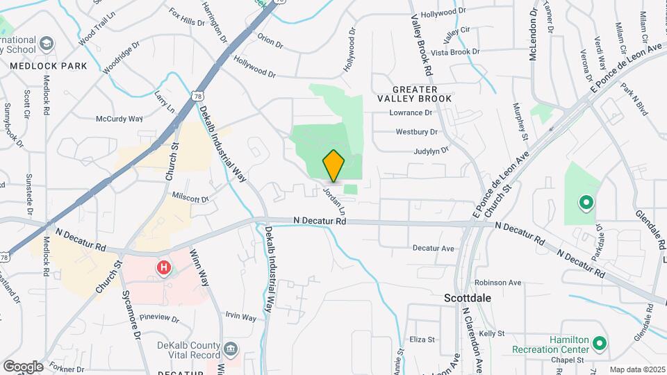 2849 Jordan Oaks Ln Map and Location Details