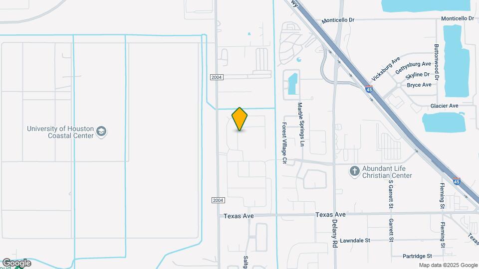 445 Pecan Landing Ln Map and Location Details