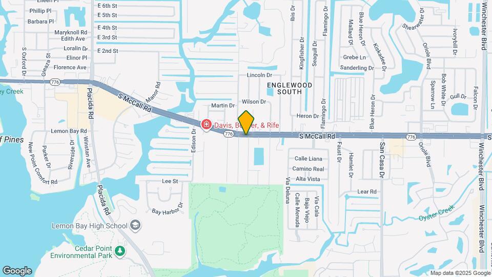 1600 Meadow Lark Ln Map and Location Details