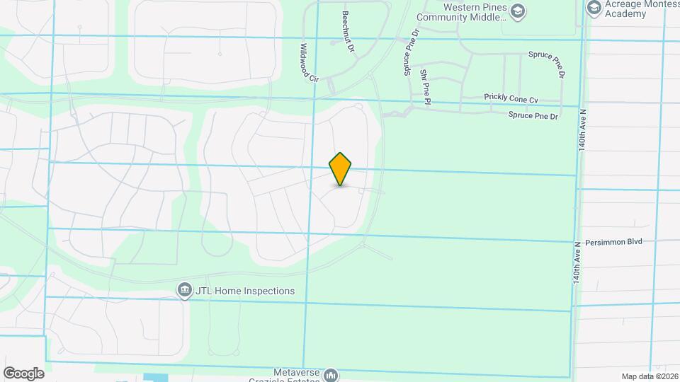 14964 RedCove Pl Map and Location Details