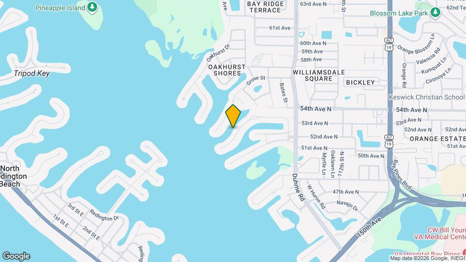 431 Boca Ciega Point Blvd N Map and Location Details