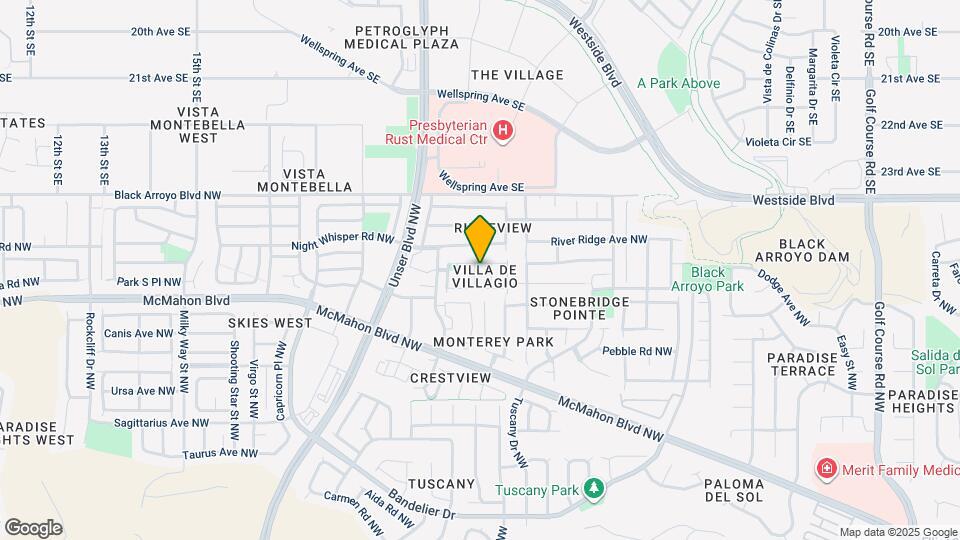 10852 Arezzo Dr NW Map and Location Details