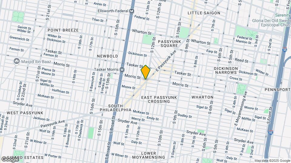 1702 E Passyunk Ave Map and Location Details