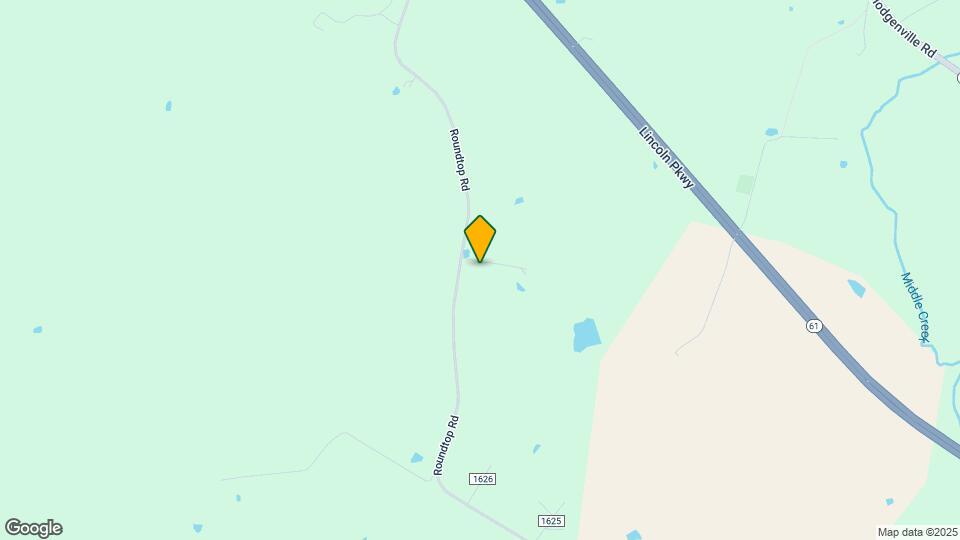1960 Roundtop Rd Map and Location Details