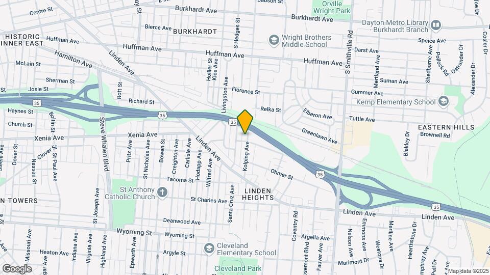 427 Kolping Ave Mapa y Detalles de la Ubicación