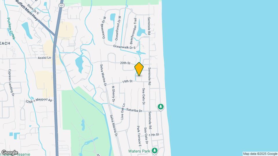 1908 Sea Oats Dr Map and Location Details