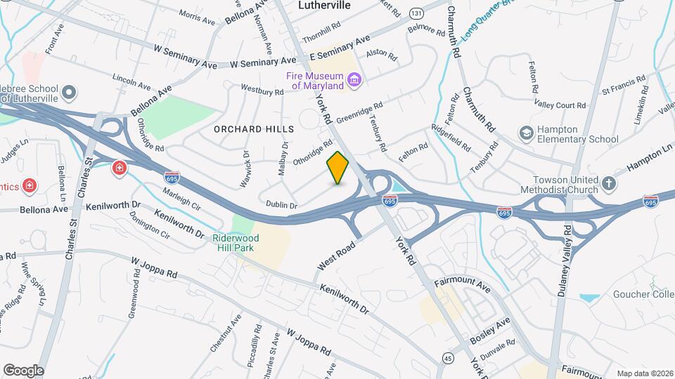 13 Dublin Dr Map and Location Details