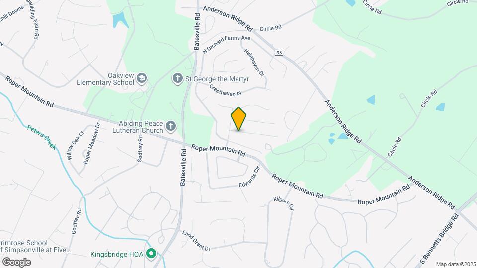 6 Mountain Rose Ct Mapa y Detalles de la Ubicación