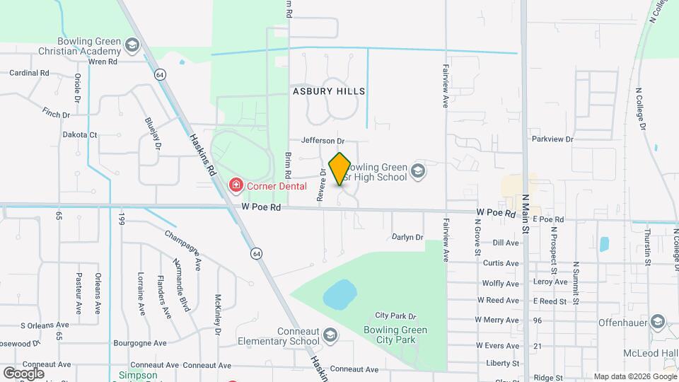 1004 Boone Ct Map and Location Details