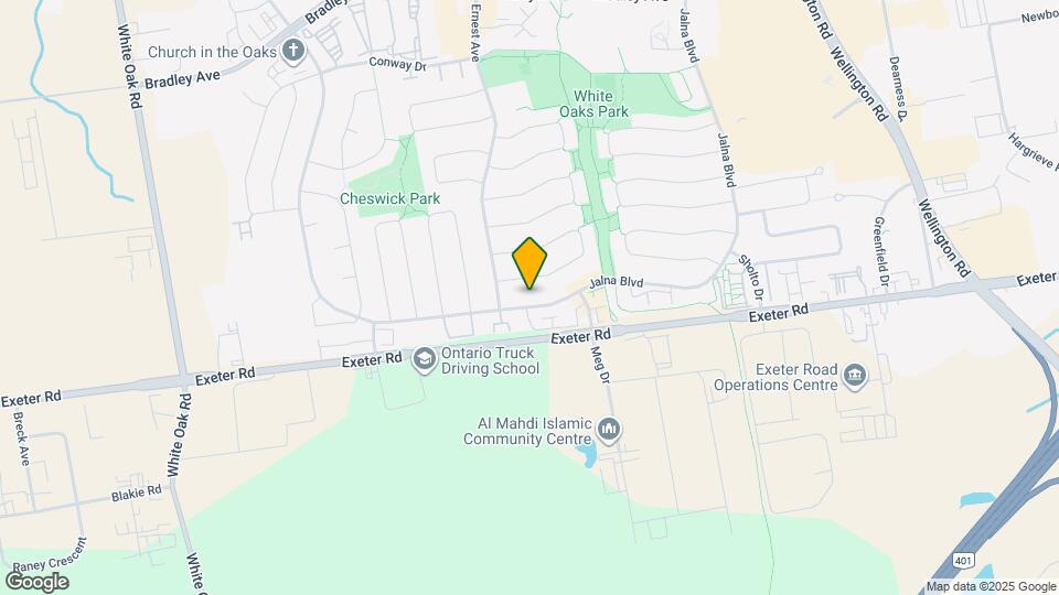 1329 Jalna Blvd Map and Location Details