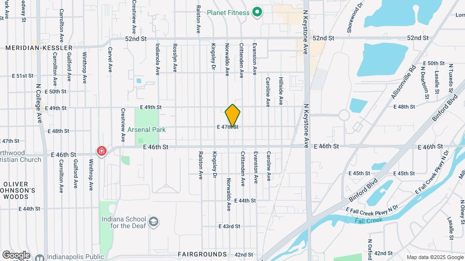 4651 Norwaldo Ave Map and Location Details