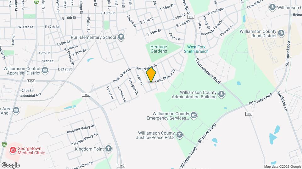 2219 Creekside Ln Map and Location Details