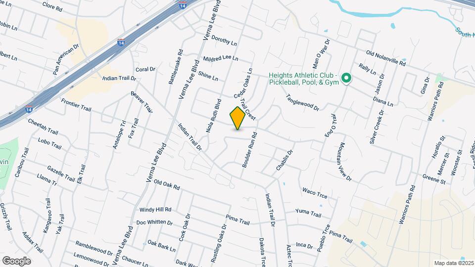 109 Wind Ridge Dr Map and Location Details