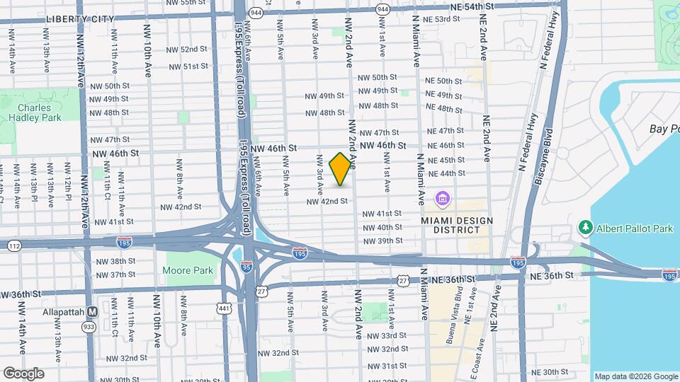 244 NW 43rd St Map and Location Details