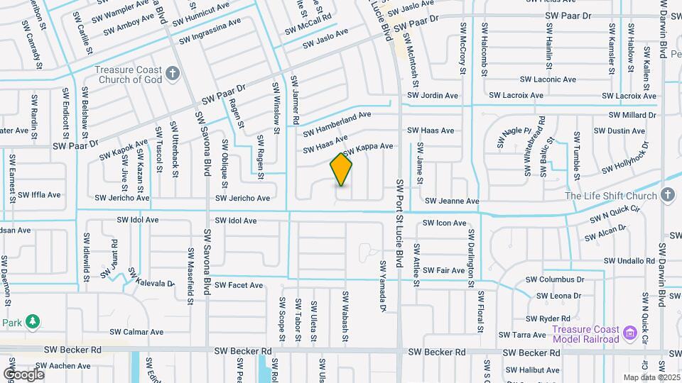4285 SW Walker St Map and Location Details