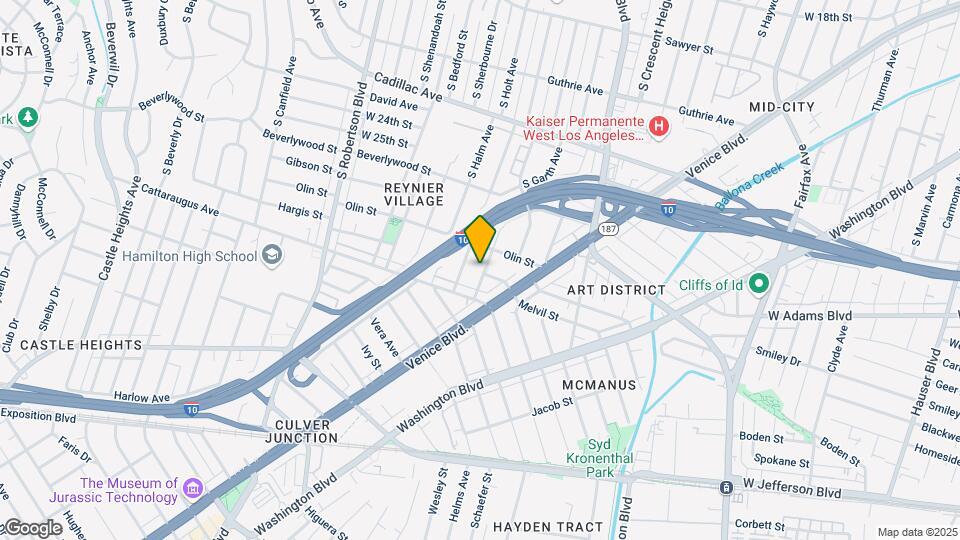 2827 S Corning St, Unit 4 Mapa y Detalles de la Ubicación