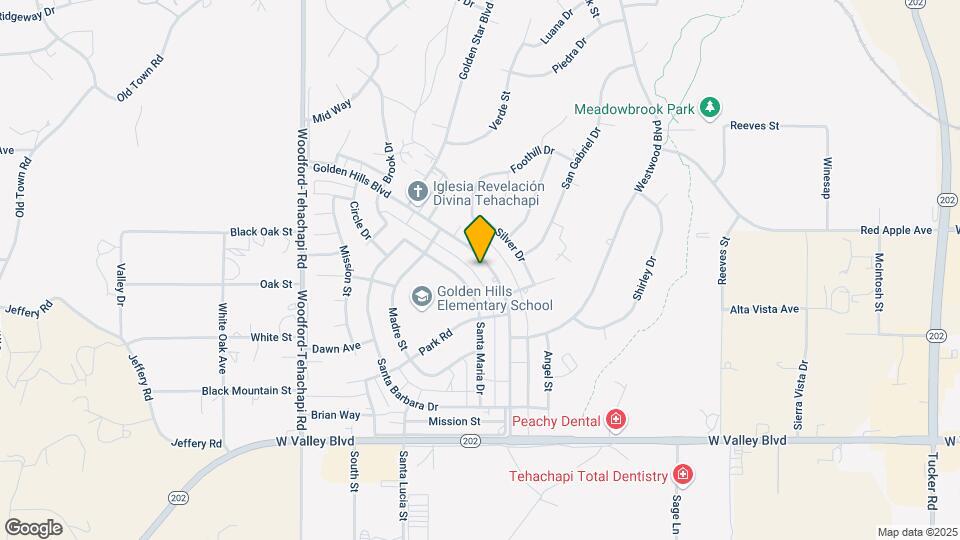 21411 Golden Hills Blvd Mapa y Detalles de la Ubicación