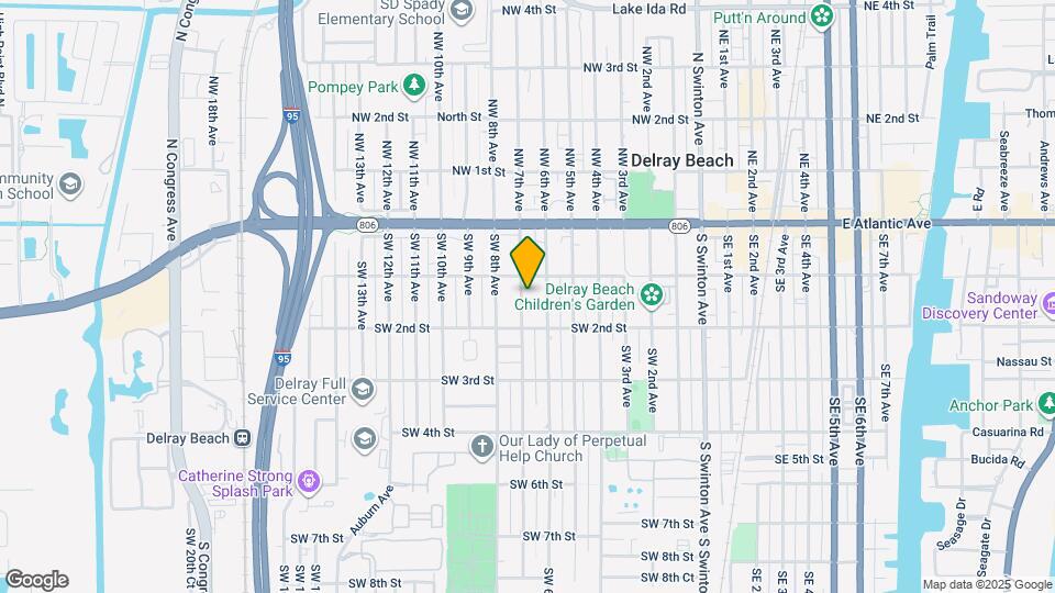 117 SW 7th Ave Map and Location Details
