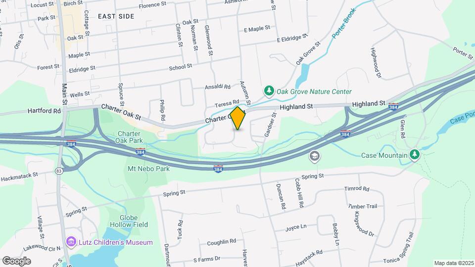 340 Charter Oak St, Unit A Map and Location Details