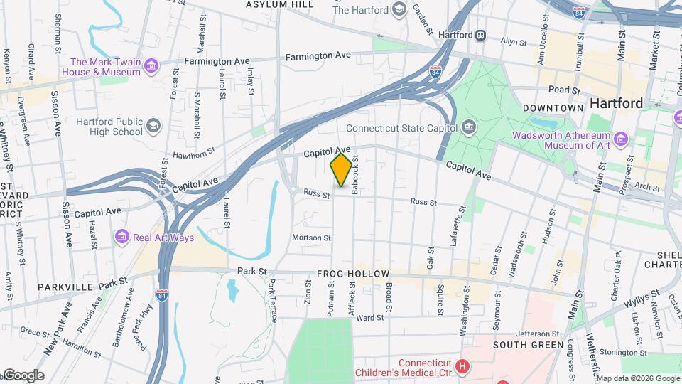 192 Russ St Map and Location Details