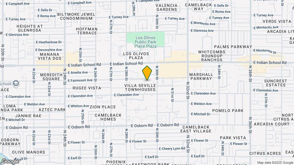 3868 N 30th St Map and Location Details