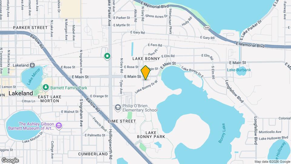 112 S Fern Rd Map and Location Details