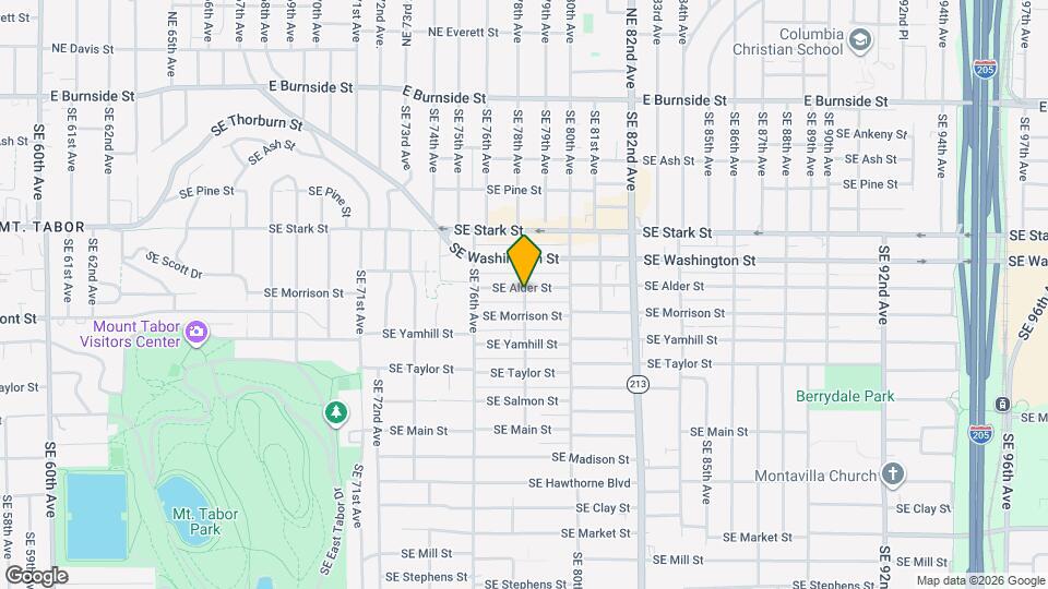 731 SE 78th Ave Map and Location Details