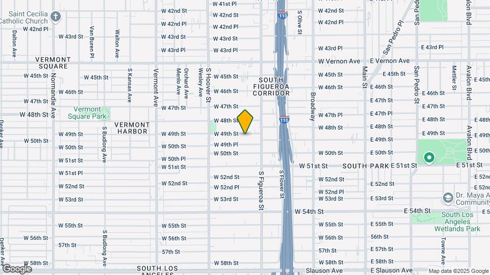 540 W 49th St Map and Location Details