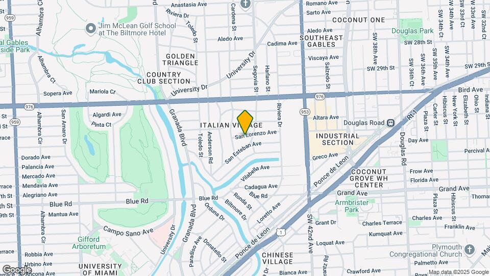 630 San Lorenzo Ave Map and Location Details