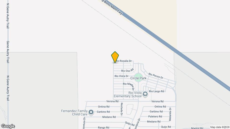 67364 Rio Plata Rd Map and Location Details