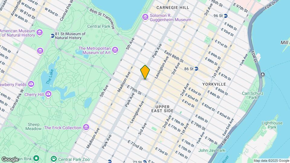 104-106 E 81st St Map and Location Details
