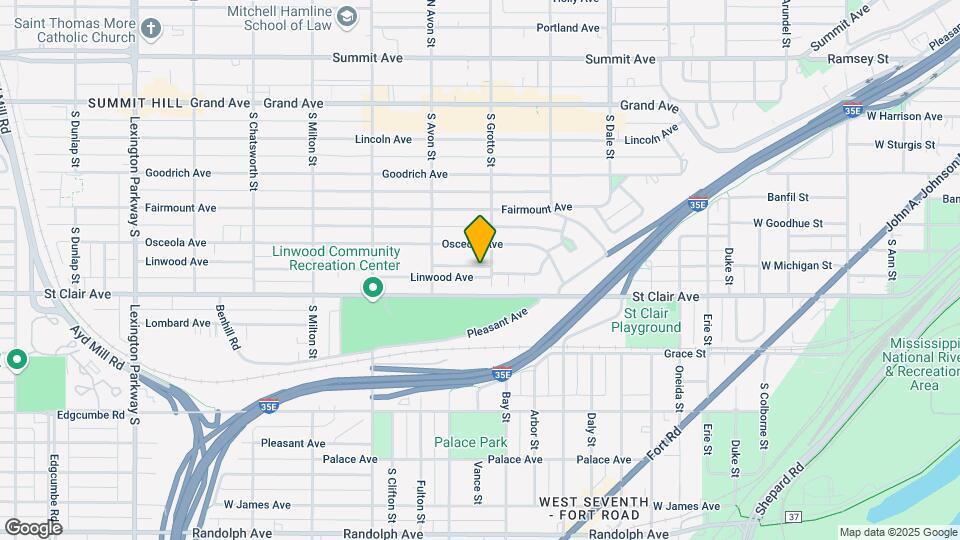 749 Linwood Ave Map and Location Details